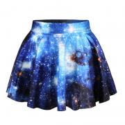 Space galaxy digital printing skirt BA721EI